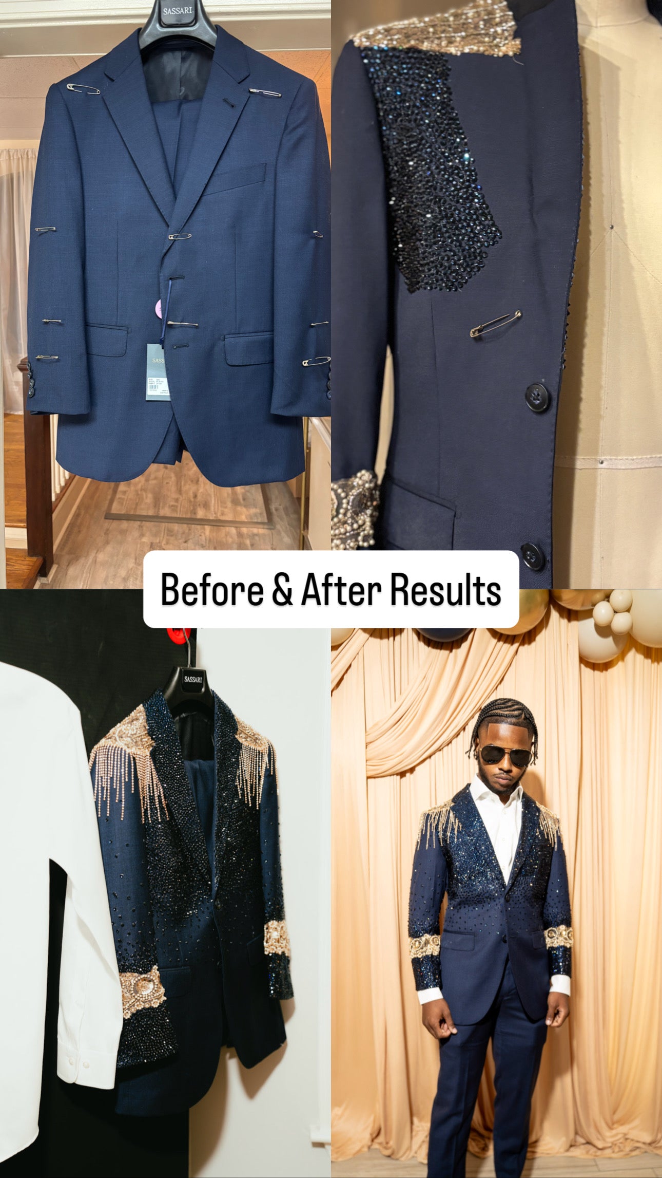 Groom & Gent Embellishment Service